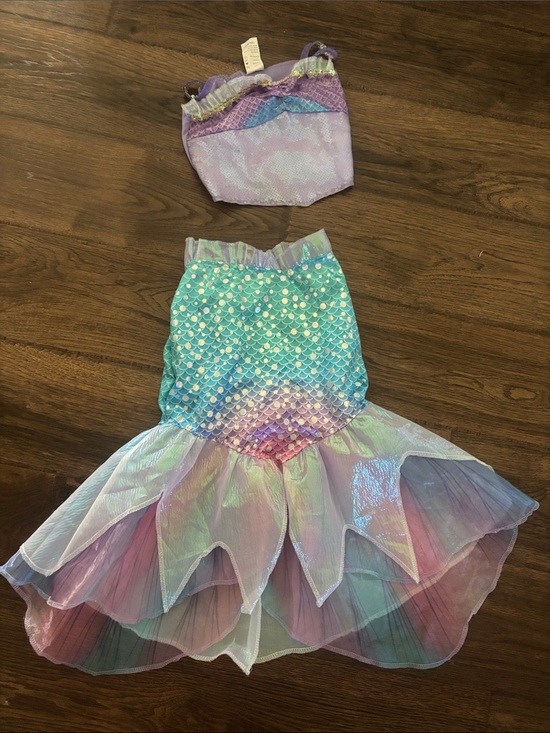 Other - Kids Mermaid Costume Set in Purple & Aqua